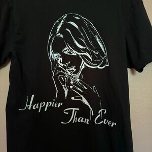 Billie Eilish Happier Than ever t shirt